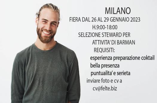 BARMAN MILANO FIERA BARMAN MILANO FIERA